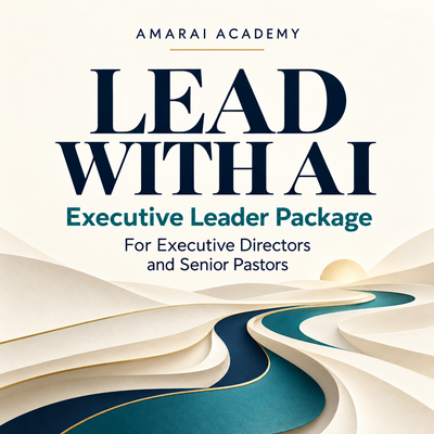Lead with AI — Executive Leader Package cover